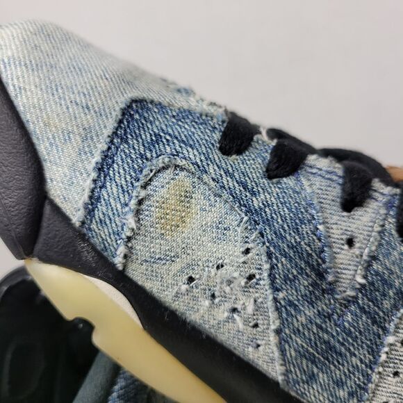 Nike Air Jordan 6 Sneaker Mens Size 6 Retro “Washed Denim” CV5489-401 Shoes - Picture 5 of 10